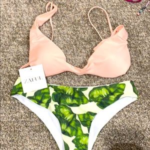 Matching bathing suit